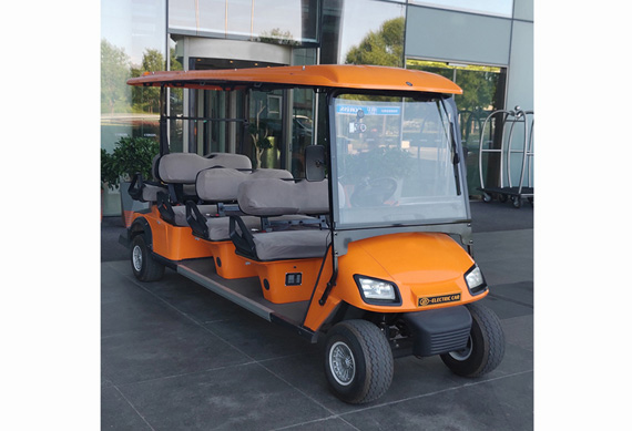 CE approved off road low speed utility golf cart with 8 seater for airport using