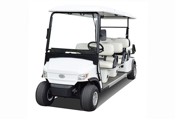 CE approved off road low speed utility golf cart with 8 seater for airport using