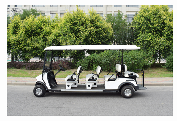 CE approved off road low speed utility golf cart with 8 seater for airport using