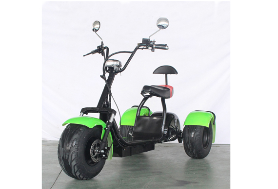 Three Wheels Citycoco Electric Scooter 1000W 1500W 2000W Citycoco Scooter For Europe