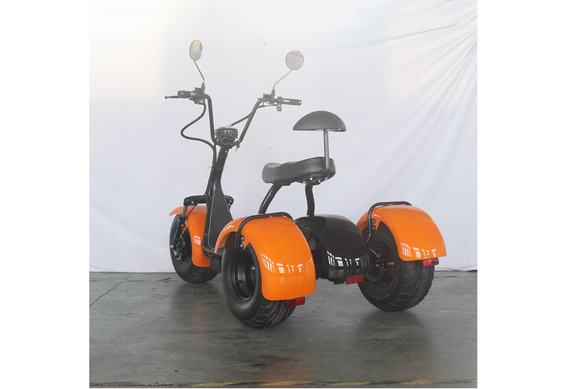 Three Wheels Two Seats Electric Scooter Citycoco 1500w With CE Approved