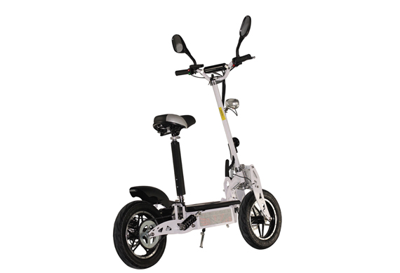 Two wheel smart balance electric scooter with seat for adults