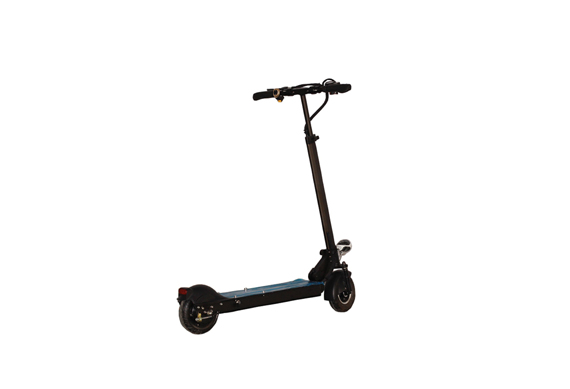 Self balancing electric scooter with removable battery and motherboard