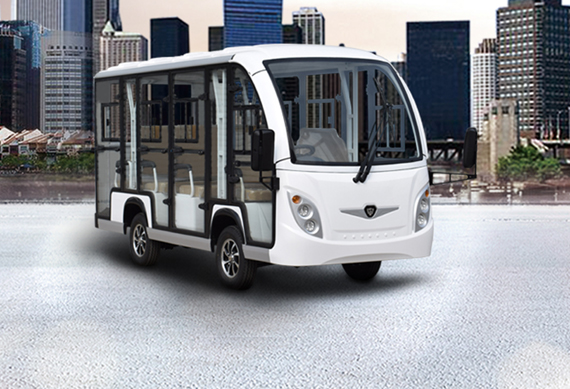 Professional 11 seat electric airport shuttle bus Scenic sightseeing car