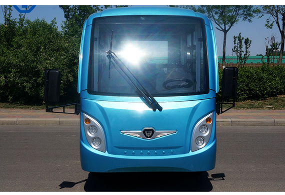 Professional 11 seat electric airport shuttle bus Scenic sightseeing car