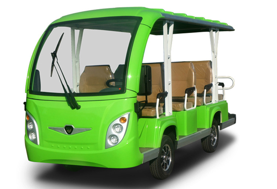 11 passager electric luxury sightseeing bus for Resort Use