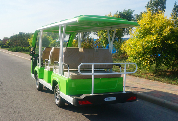 11 passager electric luxury sightseeing bus for Resort Use