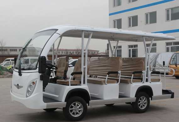 72V,5KW chinese Mini electric sightseeing bus tourist car price