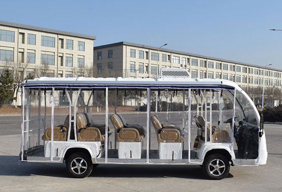 China cheap battery operated sightseeing bus made in China