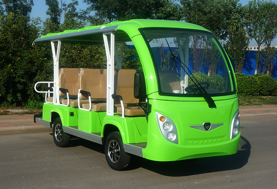 11 seats electric shuttle bus for airport using GD11-A11F