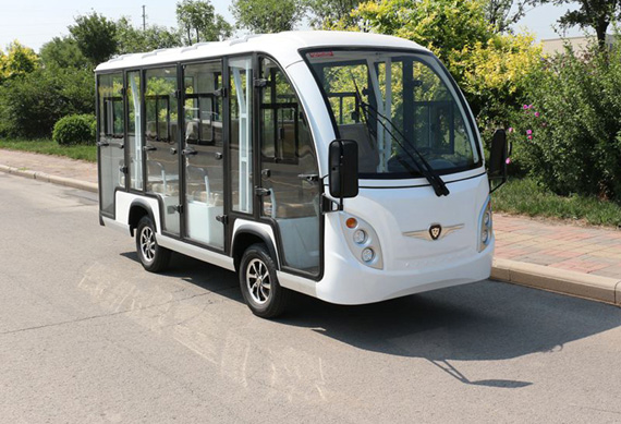 CE certificate off road electric sightseeing city bus with great price