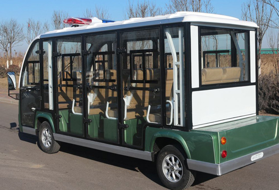 mini bus electric car vehicle Sightseeing Car with high quality