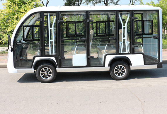 11 seater sightseeing tour car shuttle bus with heater and air conditioning