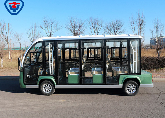 11 person electric passenger bus with low price