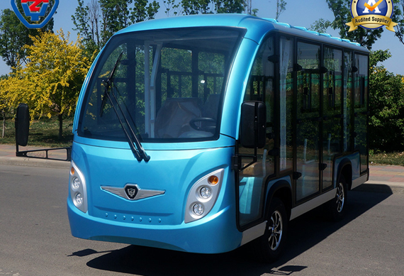 48V/5KW AC motor or 72V 11 passenger shuttle bus