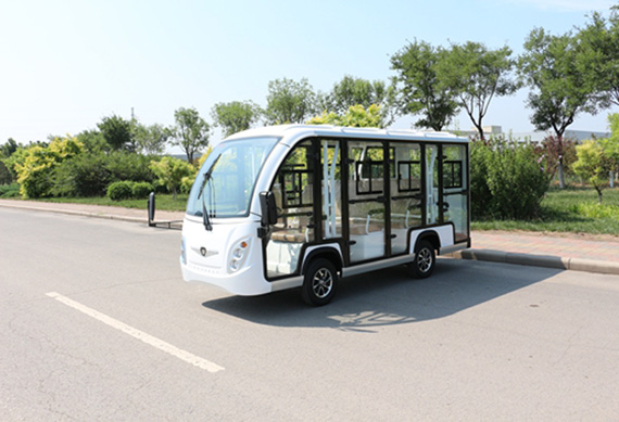 Zhongyi 11 Seats Electric Shuttle Bus for Tourism