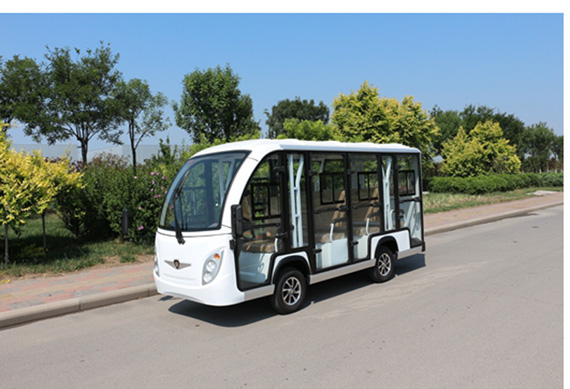 Zhongyi 11 Seats Electric Shuttle Bus for Tourism