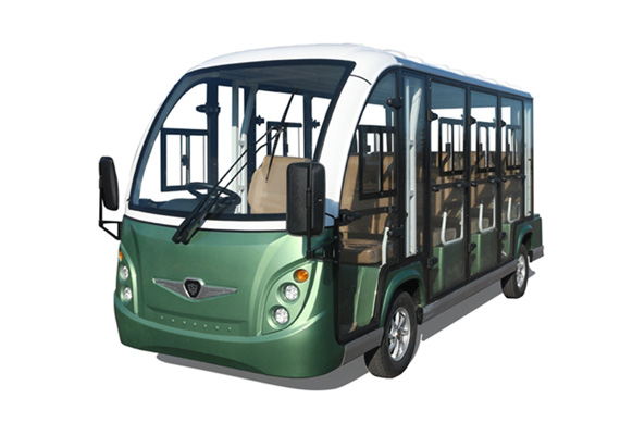 11 seats bus luxury electric sightseeing car with greate price GD11-A11F