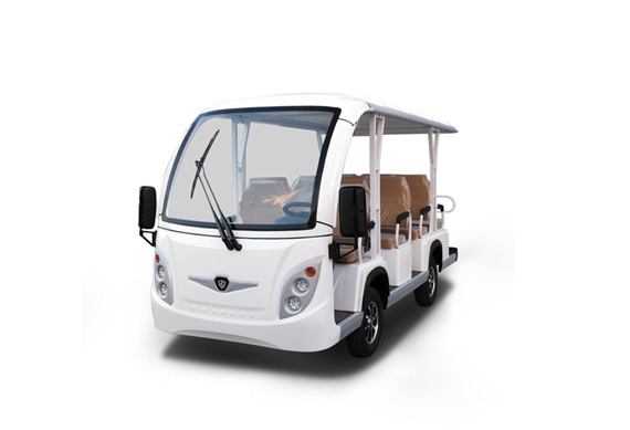 chinese factory supply 11 passengers electric sightseeing bus for scenic using