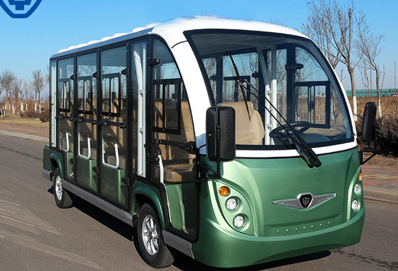 High quality electric sight seeing bus with high quality