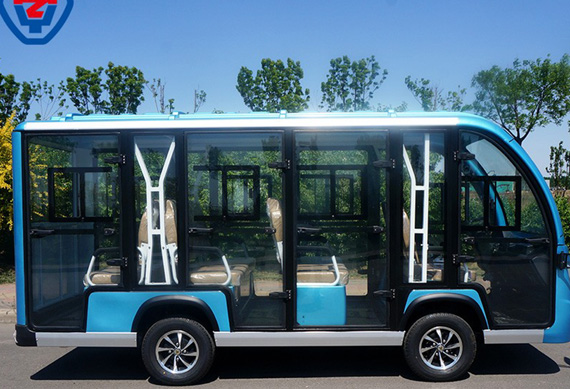 High quality electric sight seeing bus with high quality