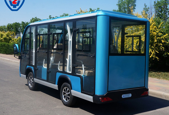 High quality electric sight seeing bus with high quality