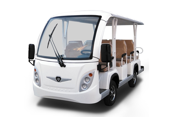 11 seats electric sightseeing car with 48V/5KW AC motor or 72V