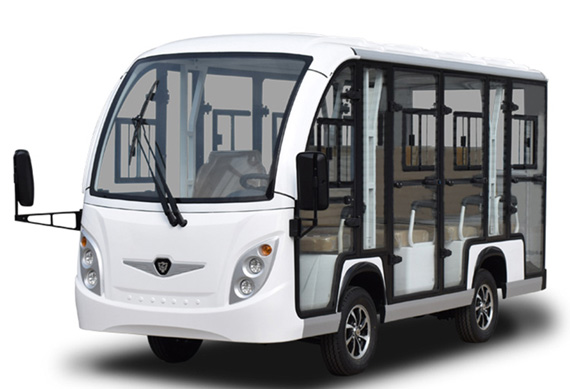 11 passenger electric mini small shuttle bus