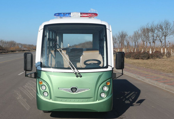 11 Seater Enclosed Electric Shuttle Car for Tourism