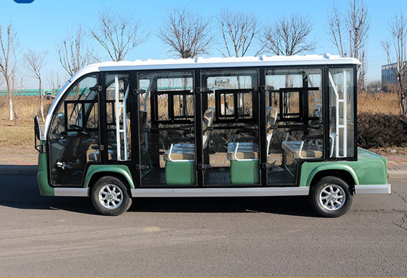 11 Passengers Electric Shuttle Car For Shopping Center