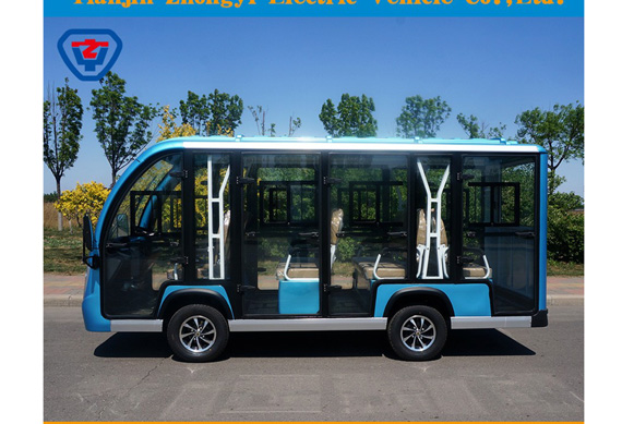 11 Passengers Electric Shuttle Car For Shopping Center