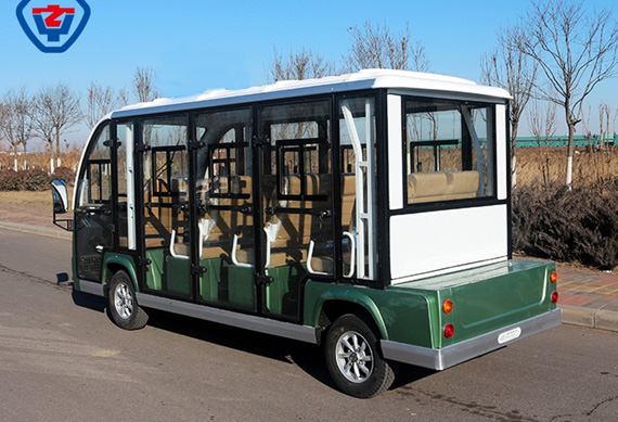 11 Passengers Electric Shuttle Car For Shopping Center