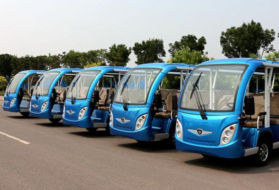 Hot sale Electric Sightseeing Bus for Resort Use