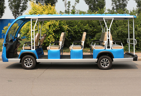 Hot sale Electric Sightseeing Bus for Resort Use