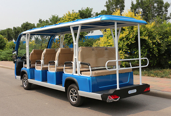 Hot sale Electric Sightseeing Bus for Resort Use