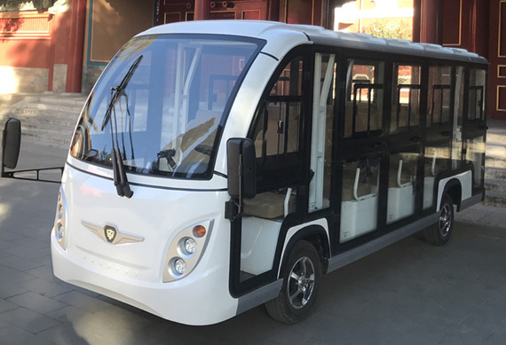 ZYCAR Brand new electric shuttle bus with low price