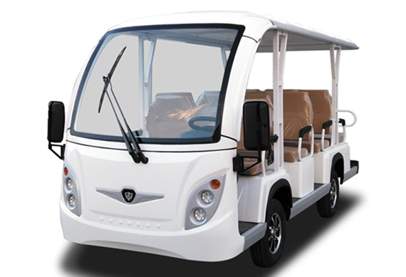 14 passenger sightseeing shuttle bus made in China Aluminum material, never rust