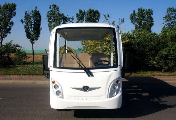 14 passenger sightseeing shuttle bus made in China Aluminum material, never rust