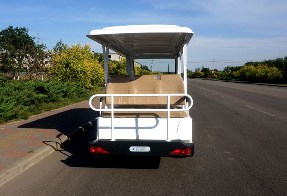 14 passenger sightseeing shuttle bus made in China Aluminum material, never rust