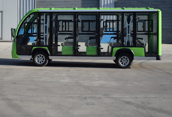 14 passenger electric shuttle car with great price