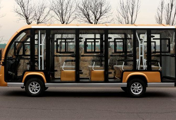 China cheap Electric Sightseeing Bus with CE certificate