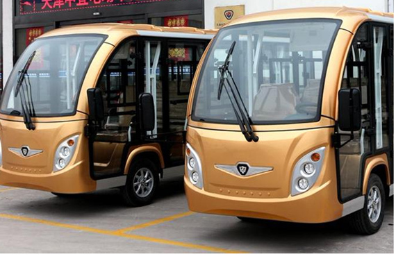 China cheap Electric Sightseeing Bus with CE certificate