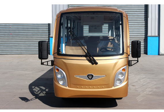 14 seats electric vehicle sightseeing shuttle bus with low price