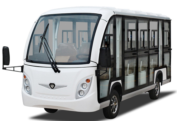 14 seater electric shuttle bus for Resort Use