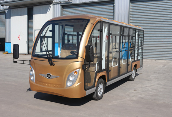 14 seater electric shuttle bus for Resort Use