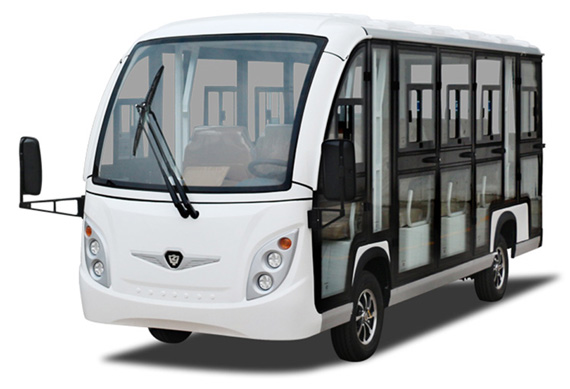 4 wheels electric luxury sightseeing resort car with sofa seats