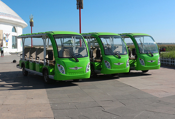 14 passenger electric sightseeing shuttle bus for wholesales