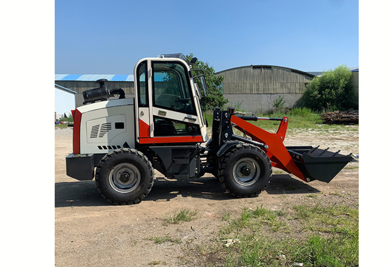 cheapest china smallest diesel wheel loaders mini ARTICULATED front end loader 0.6 ton 25HP mini loadere for sale price