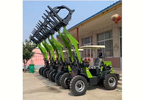 Chinese four-drive mini loader for sale