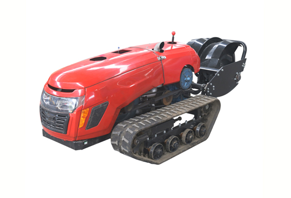 new designed agricultural machinery and equipment remote control mini crawler cultivator for sale